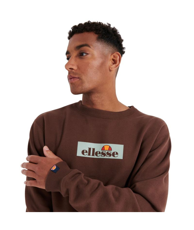 Sweat Ellese Tablido Homme Marron