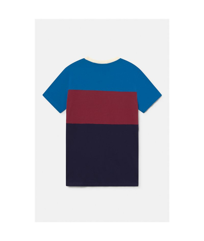 Camiseta Futebol F.C.Barcelona Tricolor Escudo...