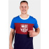 T-shirt Football F.C.Barcelona Tricolore Bouclier Barç