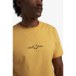 T-shirt Fred Perry Brodé jaune Homme