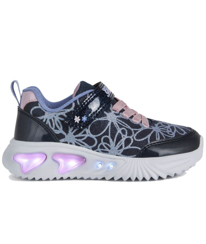 Chaussures Geox Assiter bleu Fille