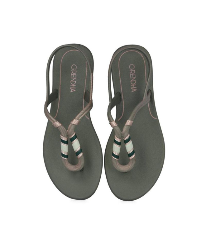 Sandales Grendha Cacau Inspira Green