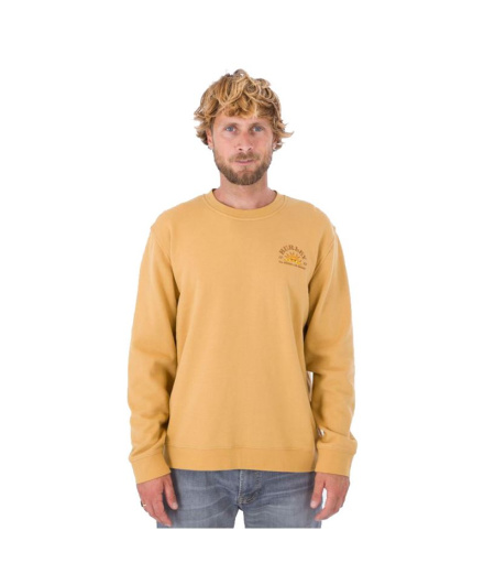 Sweat Hurley No Bummers jaune Homme