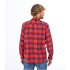 Camisa Hurley Portland Orgânico Vermelho Homem