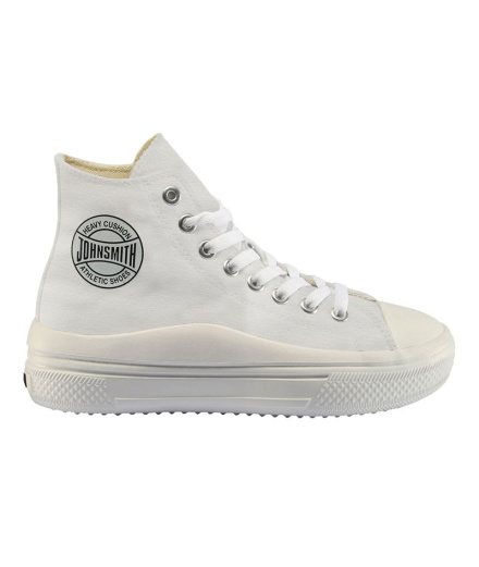 Zapatillas John Smith Licy High blanco Mujer