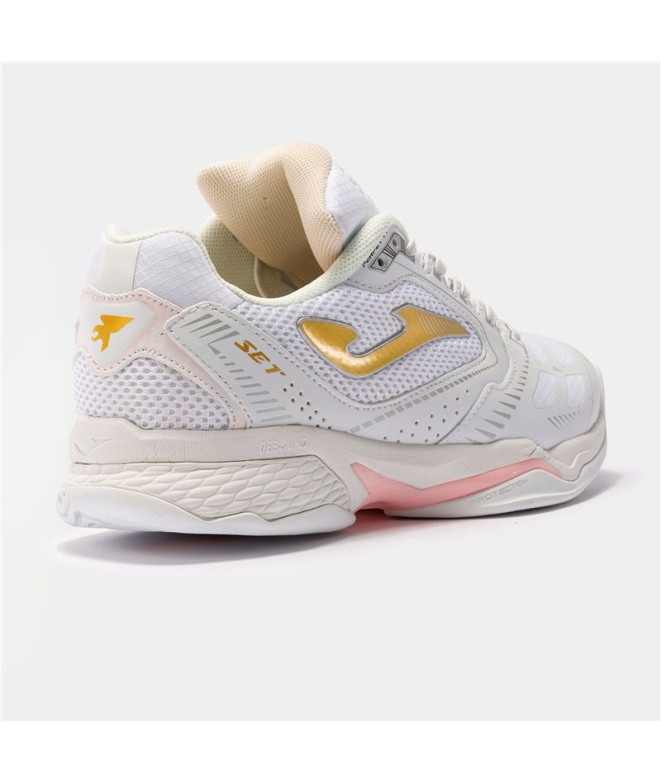Chaussures de pádel Joma Set 22 Femme Blanc