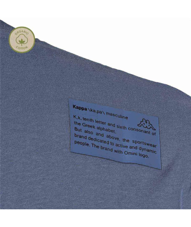 Camiseta manga curta Kappa Edson Life Homem Blue