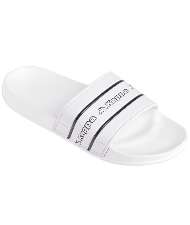 Tongs Kappa Matese Logo Homme Blanc