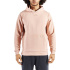 Sweat avec capuche Kappa Edwyn Life Homme Rose