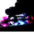 Rodas de luzes KRF Spotlight LED 70 mm 85A Branco
