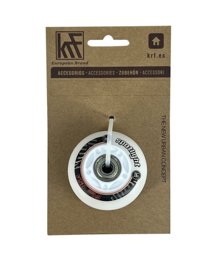 Ruedas de luces KRF Spotlight LED 64 mm 85A Azul