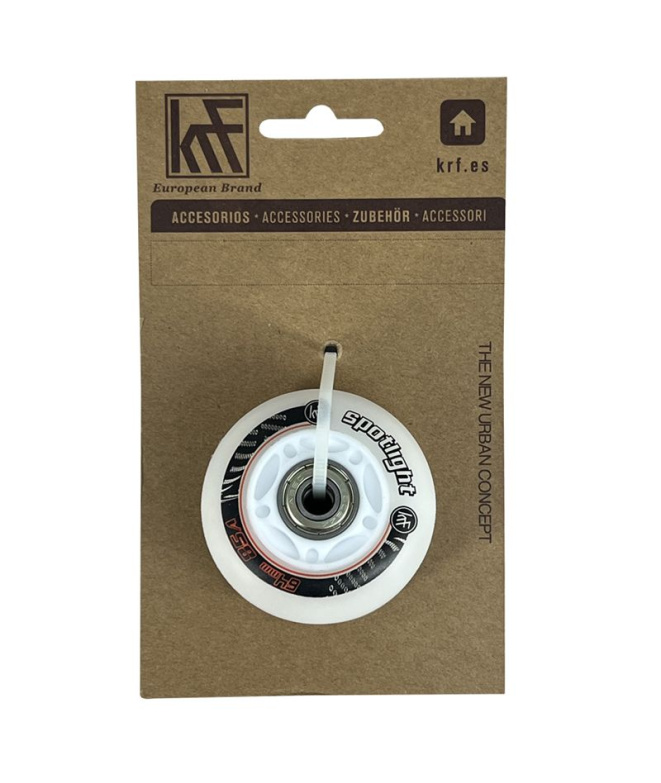 Roues de lumières KRF Spotlight LED 64 mm 85A Rose