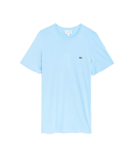 T-shirt Lacoste Coupe Régulière Bleu Homme