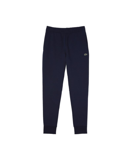 Pantalons longs Lacoste Coton Éco Homme Bleu foncé