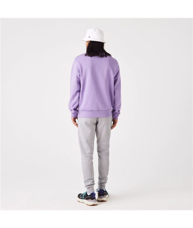 Pantalons longs Lacoste Coton Éco Homme Gris