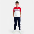 T-shirt Le Coq Sportif N°2 Tricolore Blanc Enfant