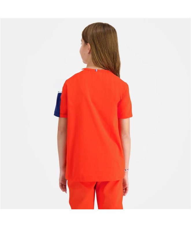 Camiseta Le Coq Sportif Temporada Nª 1 Laranja...