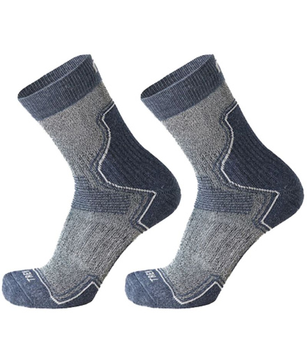 Calcetines de Trail Mico Azul Hombre