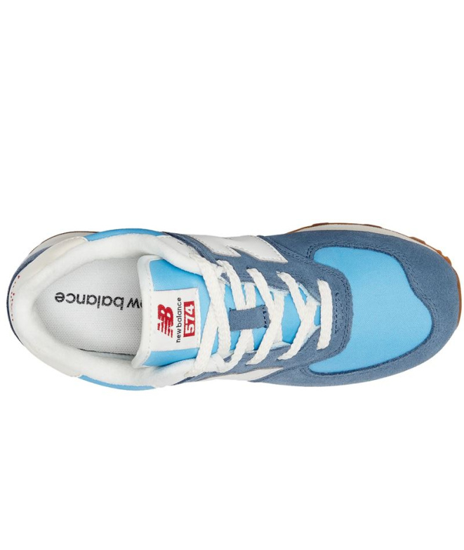Sapatilhas New Balance 574 Lifestyle Infantil Azul