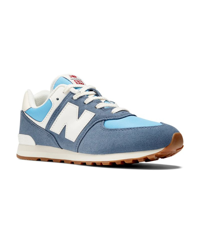 Chaussures New Balance 574 Lifestyle Enfant Bleu