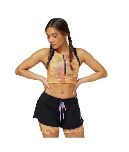 Soutien-gorge de trail New Balance Impact Run AT violet...