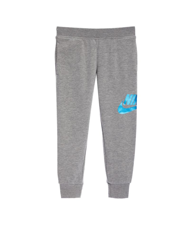 Calça Nike Metallic HBR Gifting Cinza Infantil