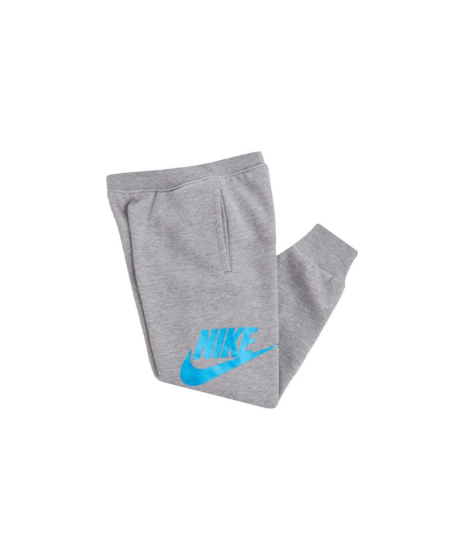 Calça Nike Metallic HBR Gifting Cinza Infantil