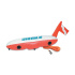 Boya Torpedo Omer float with inflatable flag Orange