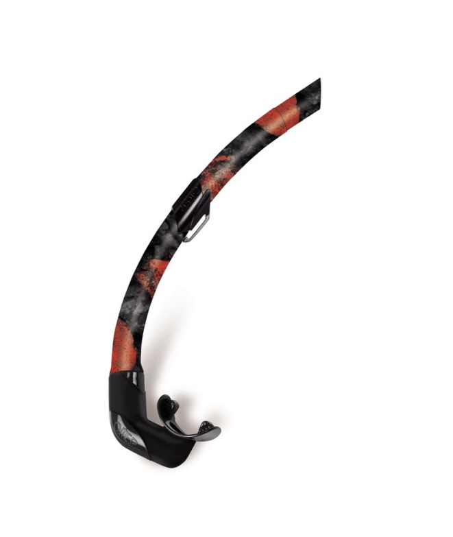 Tuyau de Snorkel Omer Zoom Camo Rouge