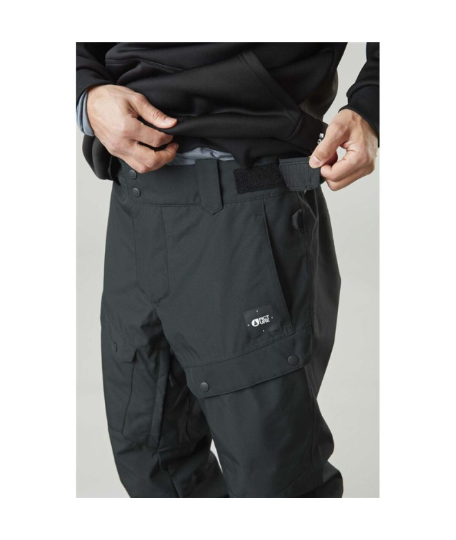 Pantalons noirs de ski Picture Plan Homme