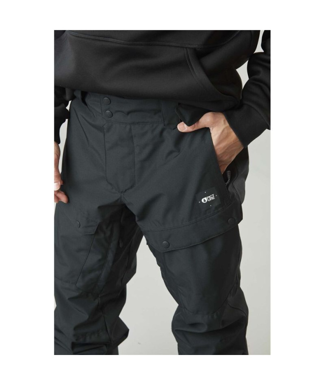 Pantalons noirs de ski Picture Plan Homme