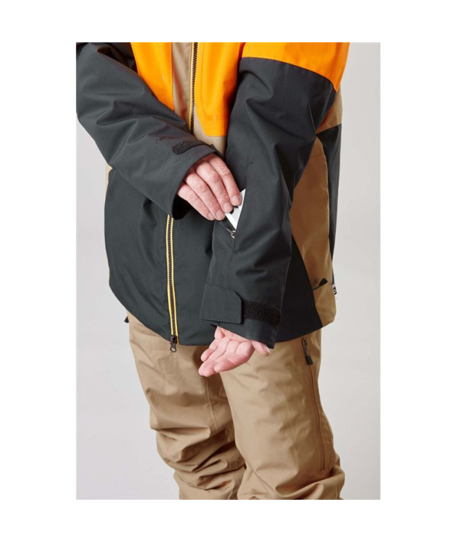Veste marron de snowboard Picture Elfyn Homme