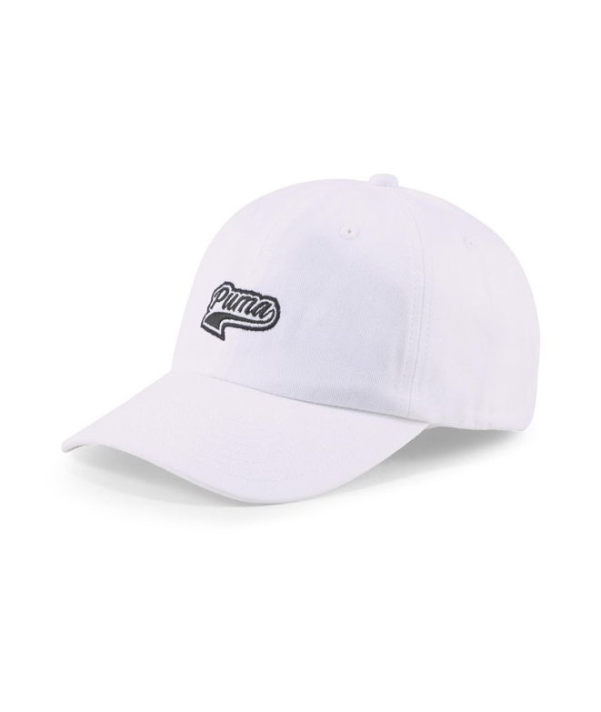 Boné Script Logo Cap Branco