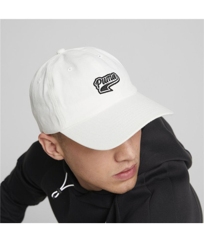 Boné Script Logo Cap Branco