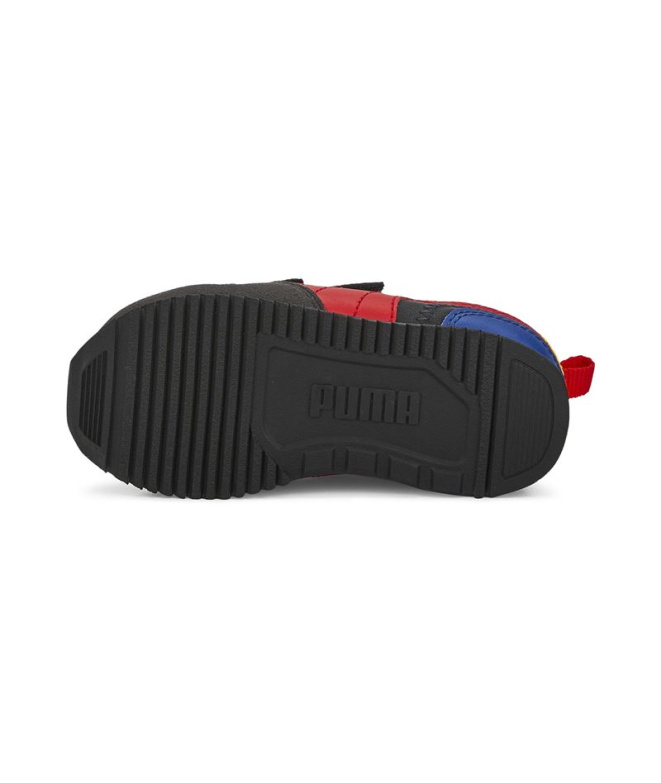 Chaussures Puma R78 Noir Enfant