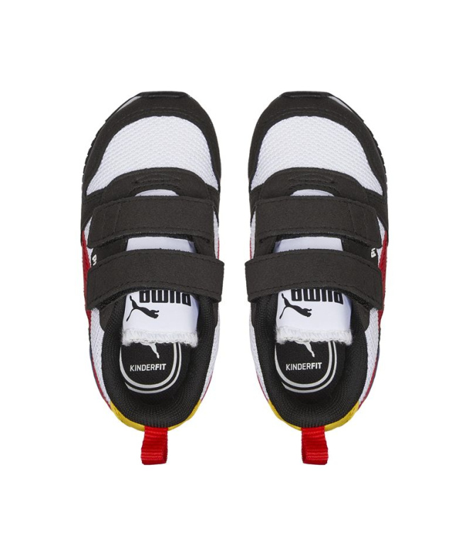 Chaussures Puma R78 Noir Enfant