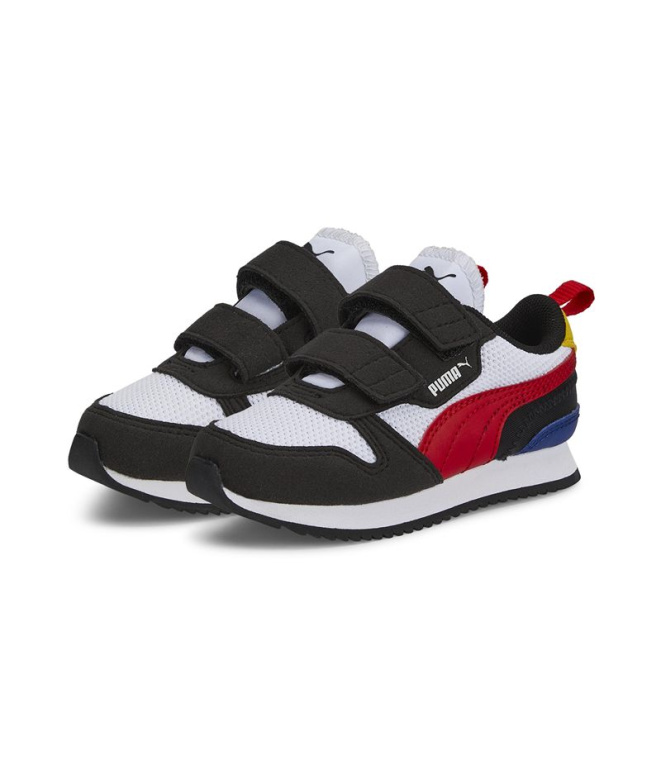 Chaussures Puma R78 Noir Enfant