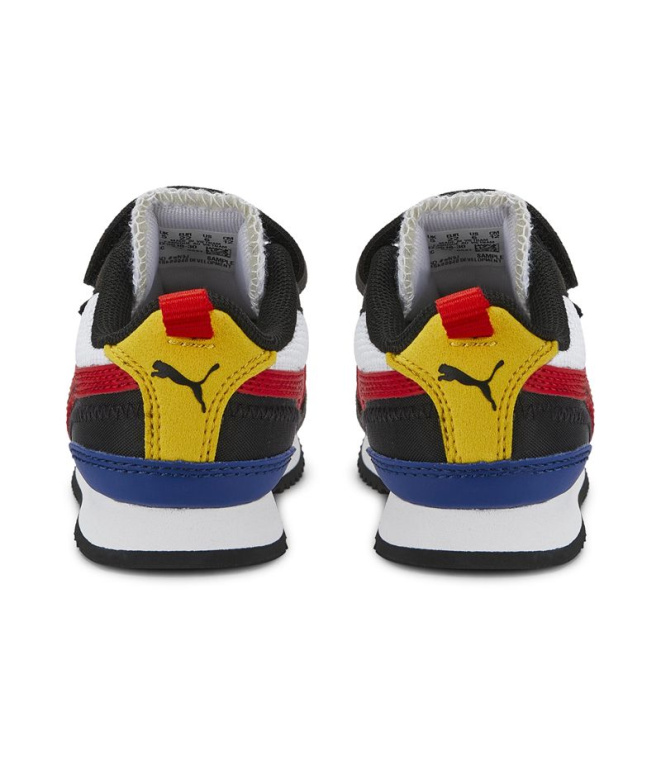 Chaussures Puma R78 Noir Enfant