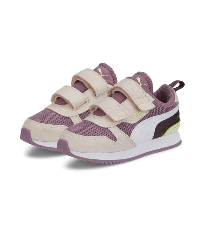 Chaussures Puma R78 violet Bébé