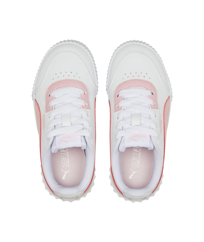 Chaussures Puma Carina Lift Fille Blanc