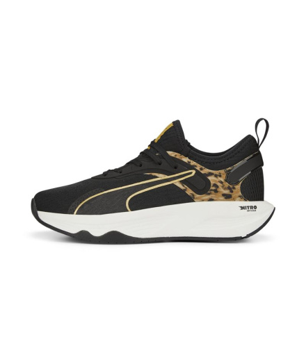 Sapatilhas De Fitness Puma Pwr Xx Nitro Safari Glam Preto...