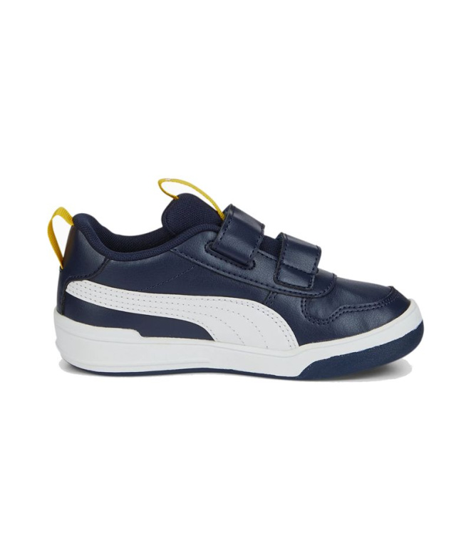 Sapatilhas Puma Multiflex SL V Infantil Azul