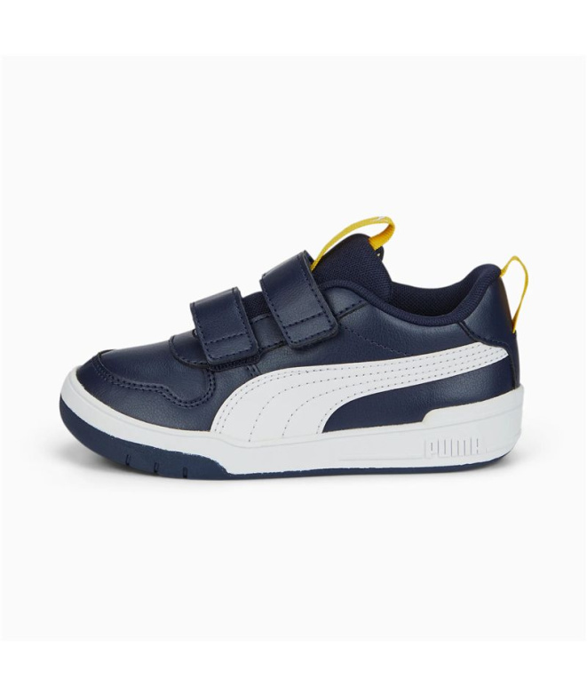 Sapatilhas Puma Multiflex SL V Infantil Azul