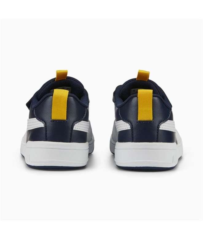 Sapatilhas Puma Multiflex SL V Infantil Azul