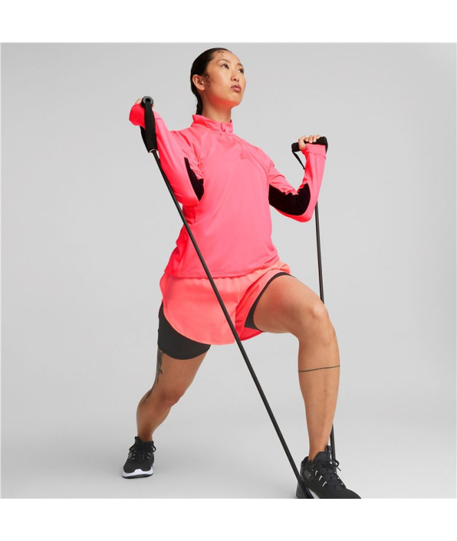 Camiseta Manga Larga Running Puma Favourite...