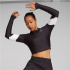 Camiseta Corta Puma Fit Eversculpt 1/4 Mulher Bk