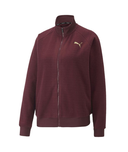 Chaqueta de fitness Puma Fit Sherpa vino tinto Mujer