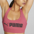 Sujetador esportivo Puma Mid Impact Fit Mulher Pink