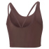 Haut de yoga Puma Studio Ultrabare Strappy marron Femme