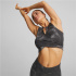 Top de fitness Puma Studio Crop Mulher Black
